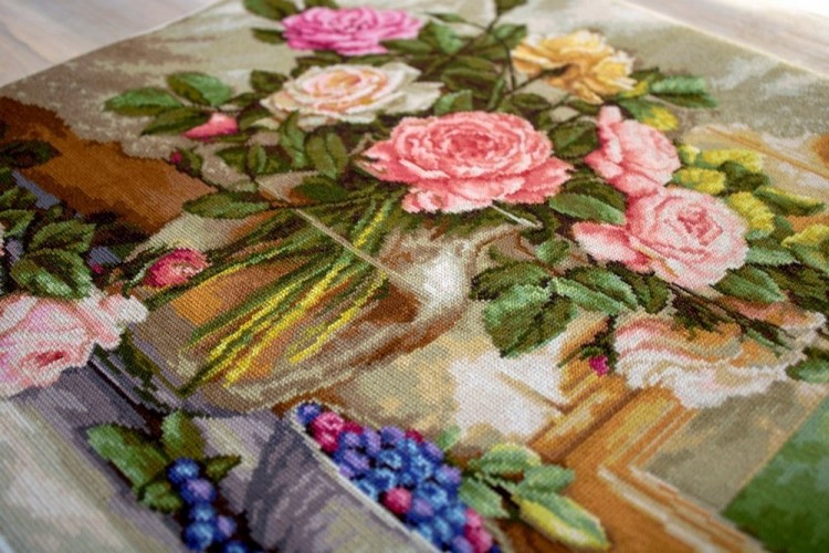 Набор для вышивания Luca-S G588 Натюрморт с голубикой