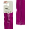 Riri 5753720/40/2425 Молния тракторная, разъемная, 6 мм, 40 cм, фуксия