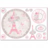 Stamperia DFS297 Бумага рисовая "La Vie en Rose Tour Eiffel"