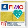 Fimo 8010-112 Полимерная глина Effect золотой с блестками