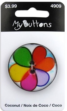 Blumenthal Lansing 630004909 Пуговица My Buttons - Coconut "Balloons"