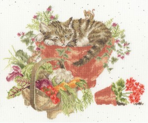 Bothy Threads XHD149 Purrrfect Spot (Прекрасное место для мурлыканья)