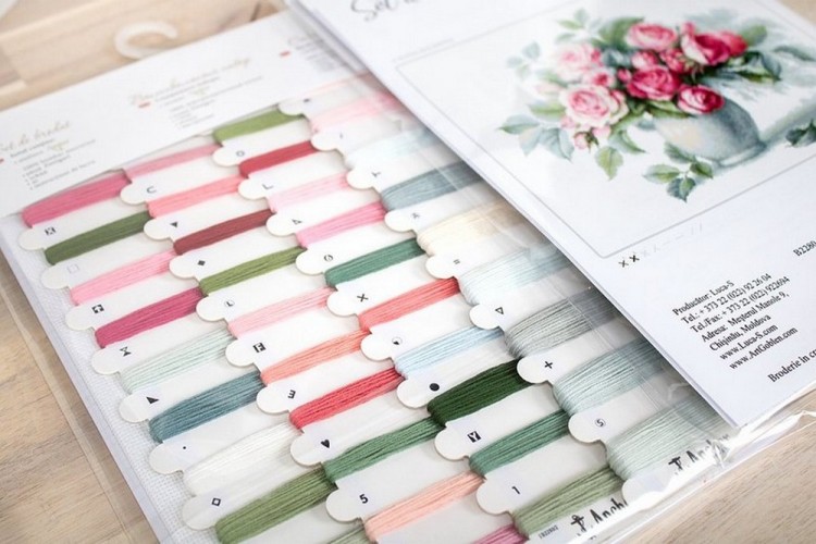 Luca-S B2280 Этюд с чайными розами