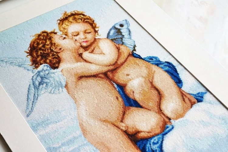 Набор для вышивания Luca-S B317 Первый поцелуй