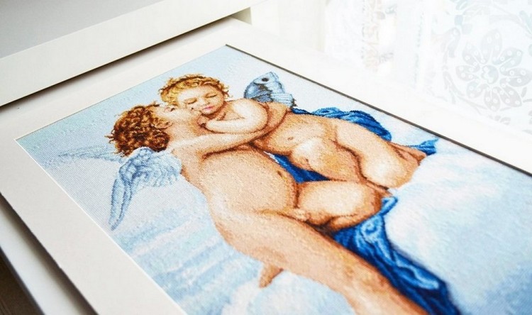 Набор для вышивания Luca-S B317 Первый поцелуй