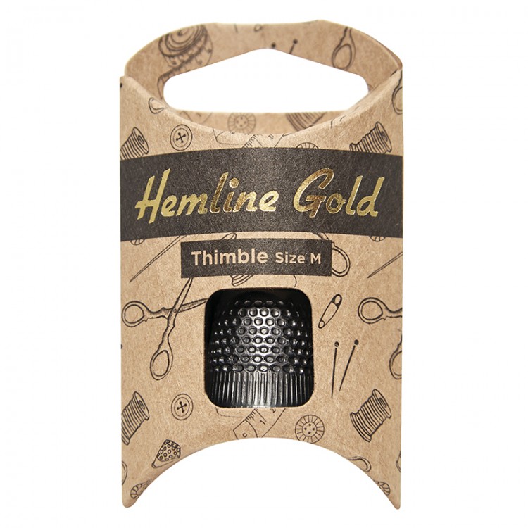 Hemline 300.M.HG Наперсток с кантом против скольжения, размер 16