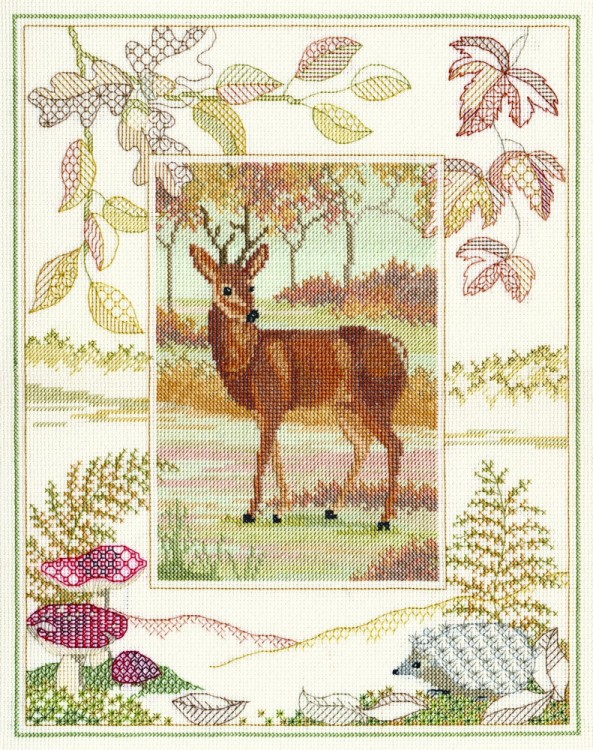 Набор для вышивания Derwentwater Designs WIL2 Deer
