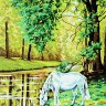 Collection D'Art 11384 Ткань с рисунком для вышивания