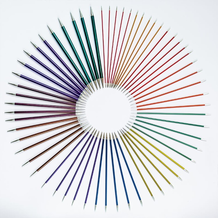 KnitPro Спицы чулочные "Zing" 15 см