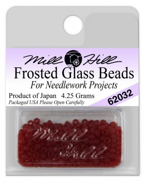 Mill Hill 62032 Frosted Cranberry - Бисер Frosted Seed Beads