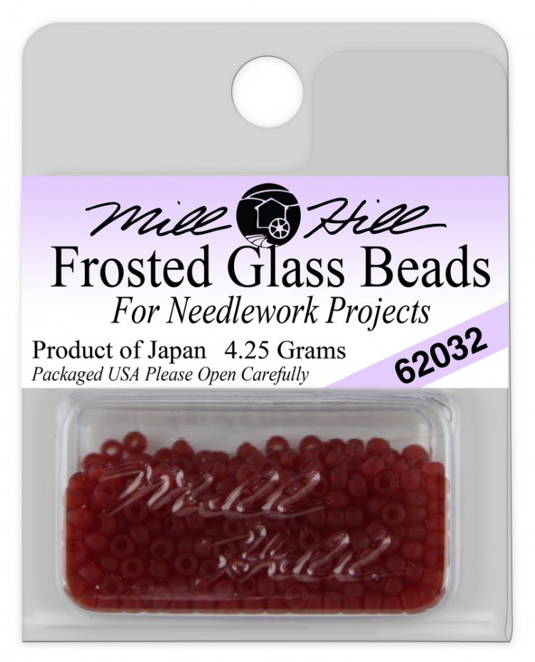 Купить Mill Hill 62032 Frosted Cranberry - Бисер Frosted Seed Beads с ...