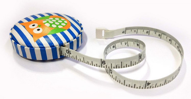 Hemline +253.OWL.DB Сантиметр-рулетка "Сова"