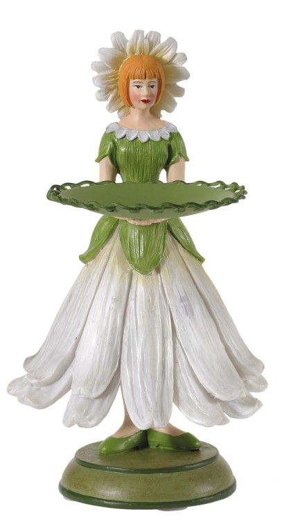 Fiebiger Floristik 850401-100 Фигурка декоративная, Blumenmadchen "Маргаритка"