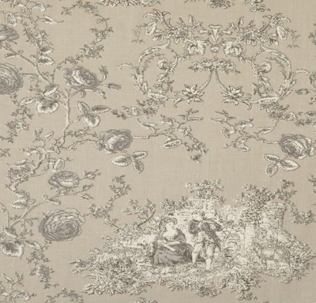 Mas d'Ousvan BPS.23 Ткань "Princess beige", коллецкия "Les beiges et gris"