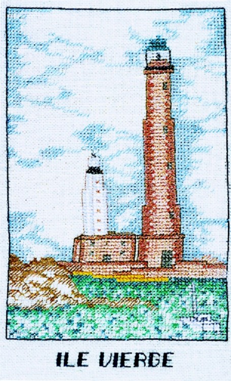 Набор для вышивания Le Bonheur des Dames 1983 Phare Ile Vierge (Маяк Иль Вьерж)