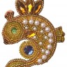 Набор для вышивания Нова Слобода РВ2117 Подвеска "Золотая рыбка"