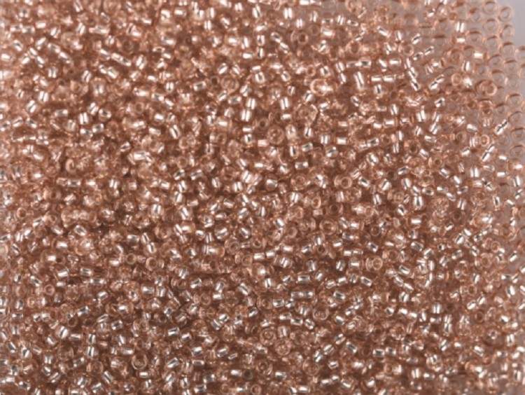 Preciosa Ornela 331-19001-10/0-78112 Светло-коричневый с серебряным прокрасом бисер 10/0 500 г