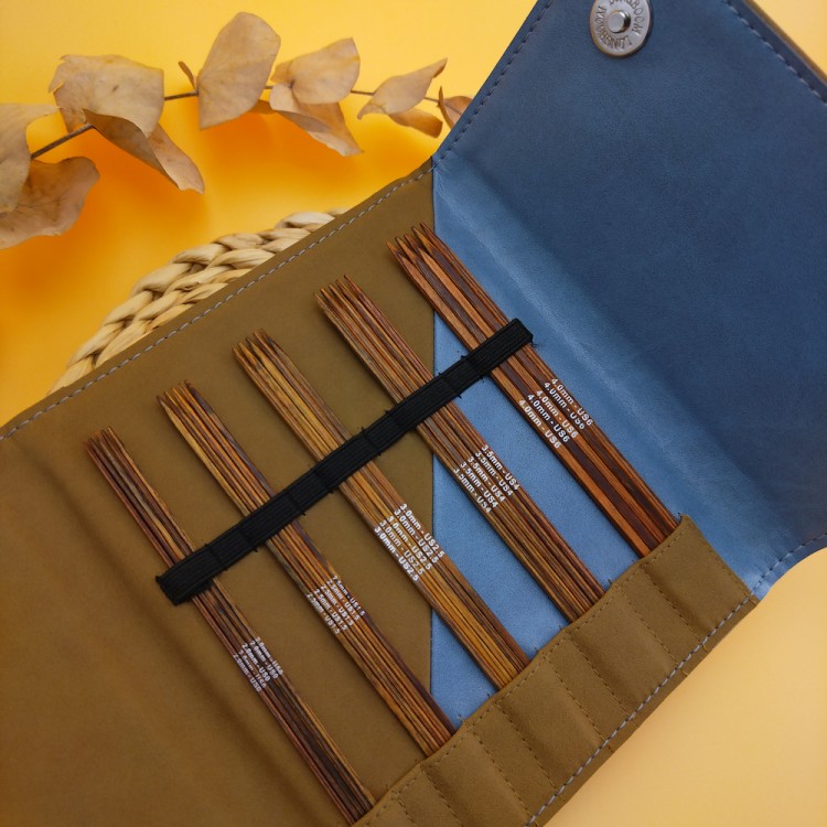 KnitPro 43305 Набор спиц чулочных "Ginger Cubics"