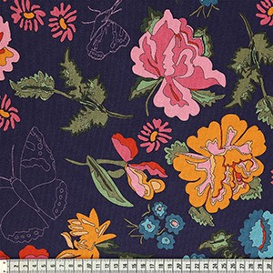 MEZ J131939.03001 Трикотажное полотно "Nordic Garden Dream", ширина 148-150см