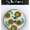 Blumenthal Lansing 630004911 Пуговица My Buttons - Coconut "White Flowers"