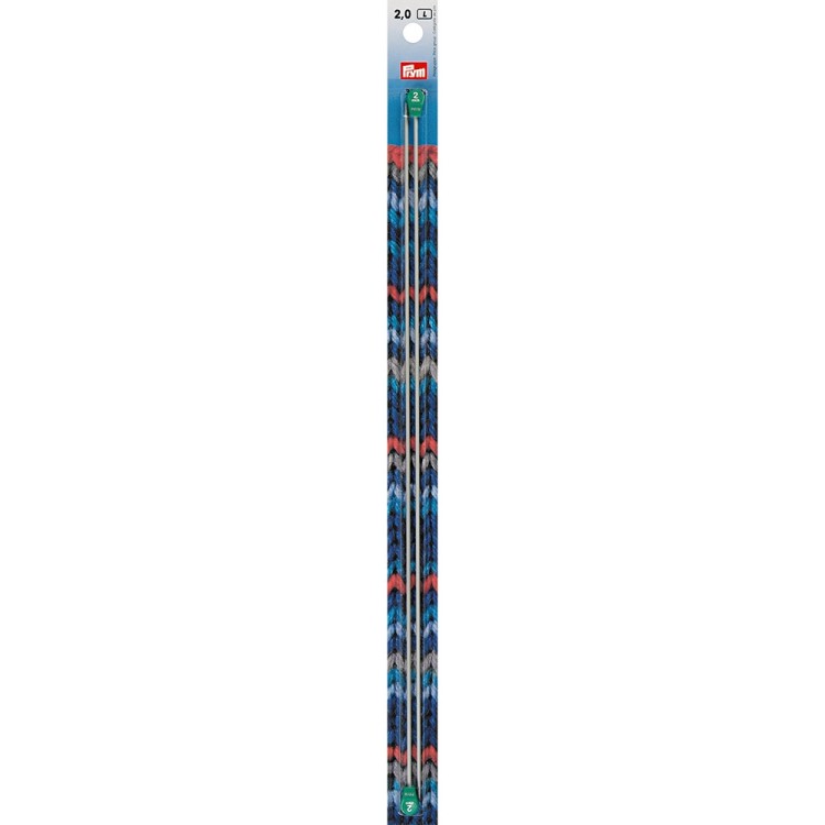 Prym Спицы прямые с наконечниками 35 см
