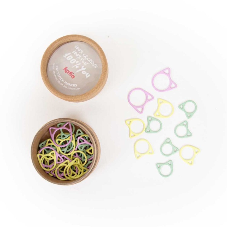 Katia 7559 Маркеры для петель "Кошечки"