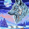 Collection D'Art 11408 Ткань с рисунком для вышивания