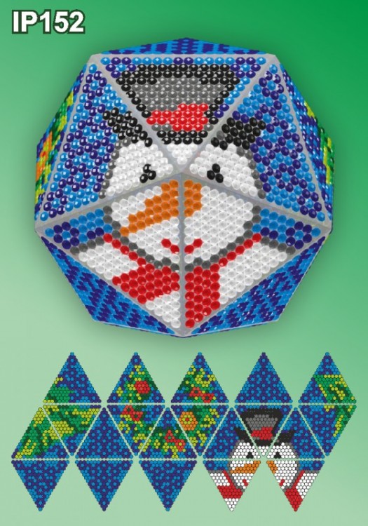 Набор для вышивания Вдохновение IP152 Снеговик