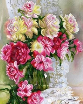 Конек 1438 Пионы
