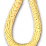 SAFISA 462-09 Шнур атласный, ширина 2 мм, цвет 09 - светло-желтый