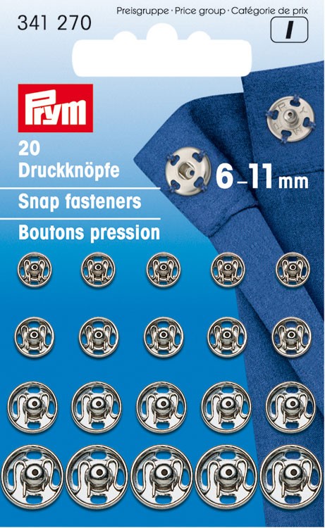 Prym 341270 Пришивные кнопки