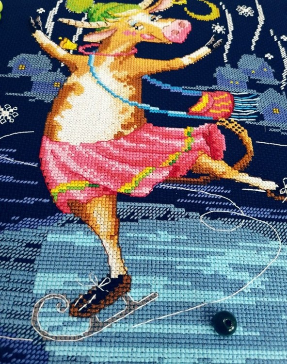 Набор для вышивания Марья Искусница 01.033.33 Новогодний пируэт