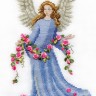 Набор для вышивания Панна F-0437 Ангел с розами