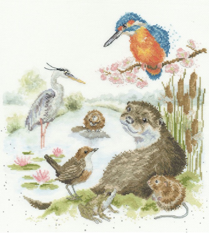 Набор для вышивания Bothy Threads XHD148 The Waters Edge (У кромки воды)