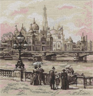 Панна GM-1571 (ГМ-1571) Париж. На мосту Александра III