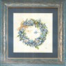 Набор для вышивания Lanarte 34736 Blue Wreath