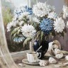 Белоснежка 147-АВ Хризантемы-цветы запоздалые