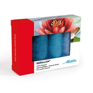 Amann Group Mettler SE4Ocean-Kit Набор с нитками Seralon в подарочной упаковке, 4 катушки