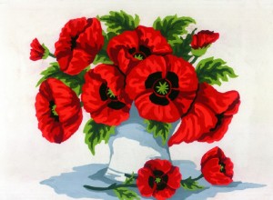 Collection D'Art 6195 Ткань с рисунком для вышивания