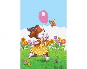 Collection D'Art 6275 Ткань с рисунком для вышивания