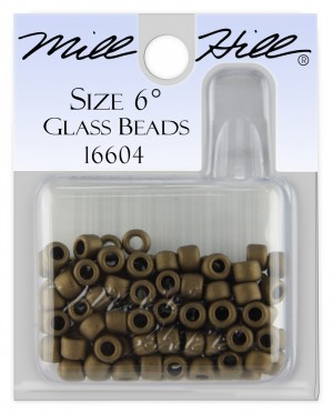 Mill Hill 16604 Antique Mocha - Бисер Pony Beads