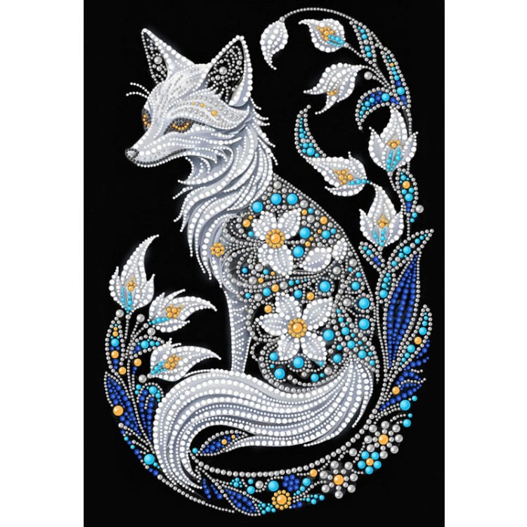 Larkes К3675 Белый лис