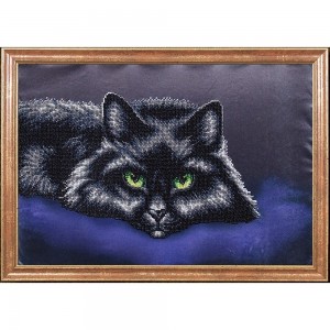 Магия канвы КС-014 Черный кот