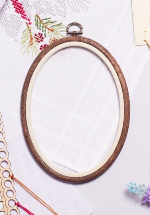 Nurge 230-8 Пяльцы-рамка овальные каучуковые с подвесом