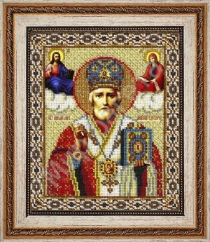 Мир багета Р004 387-181_ПЛ Рама для иконы Русская искусница