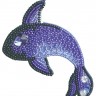 Набор для вышивания Нова Слобода РВ2119 Подвеска "Синий кит"