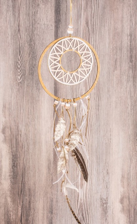 Rayher 62821000 Основа для ловца снов "Диск в стиле модерн и кольцо"