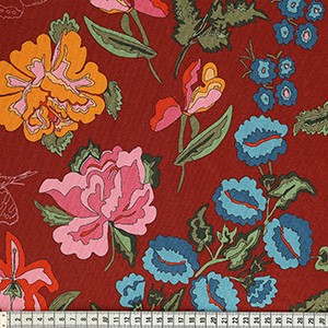 MEZ J131939.03002 Трикотажное полотно "Nordic Garden Dream", ширина 148-150см