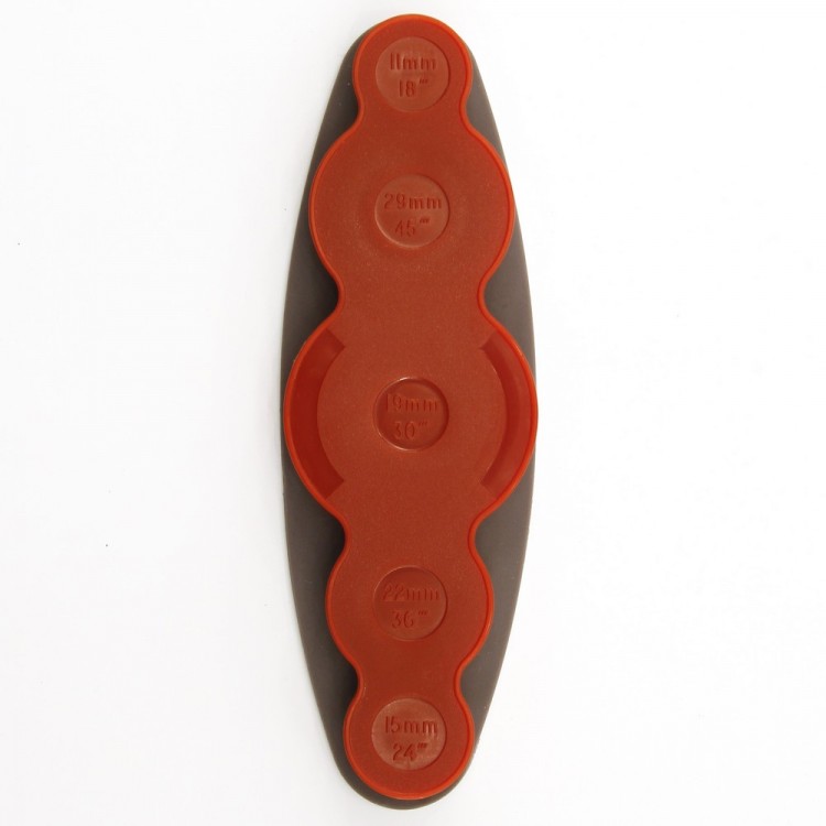 Hemline 474 Инструмент для обтягивания пуговиц, 5 размеров