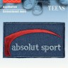 Prym 925617 Термоаппликация джинсовый ярлык "Аbsolut sport"